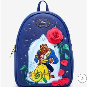 Her Universe Disney Beauty and the Beast Tale as Old as Time Mini Backpack